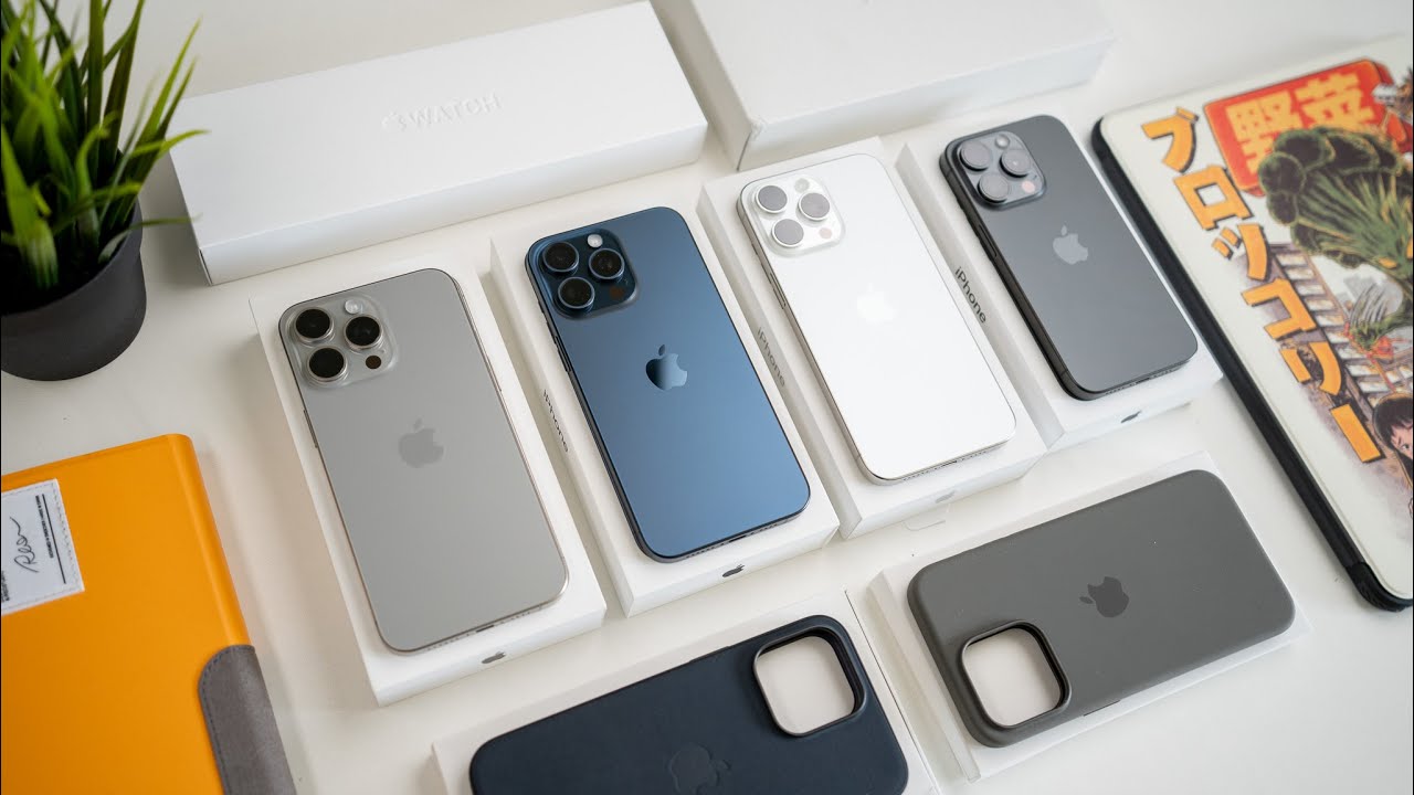 Сравнение цветов iPhone 15 Pro Max (какой цвет стоит купить?)