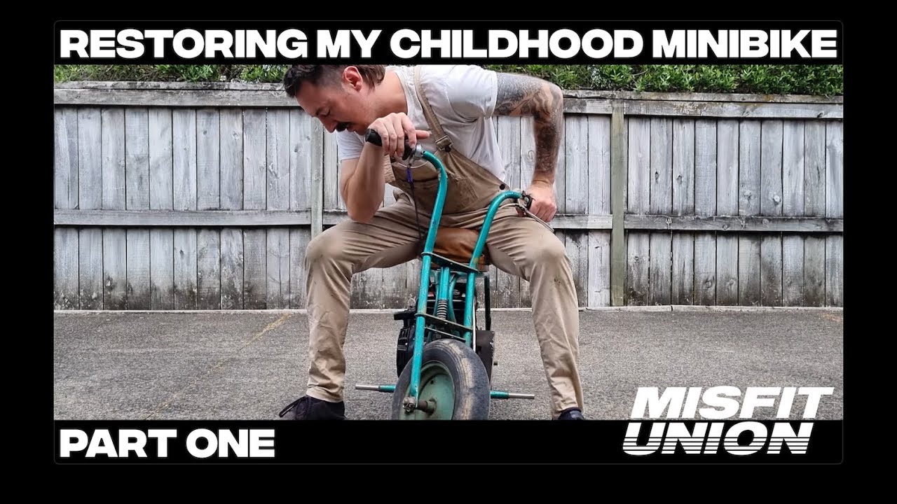Trutest minibike restoration in New Zealand.