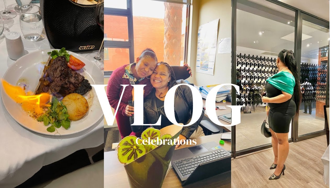 VLOG CELEBRATION/SURPRISE GIFT/45 YEARS BIRTHDAY DINNER/KREAM RESTAURANT/ MALL OF AFRICA