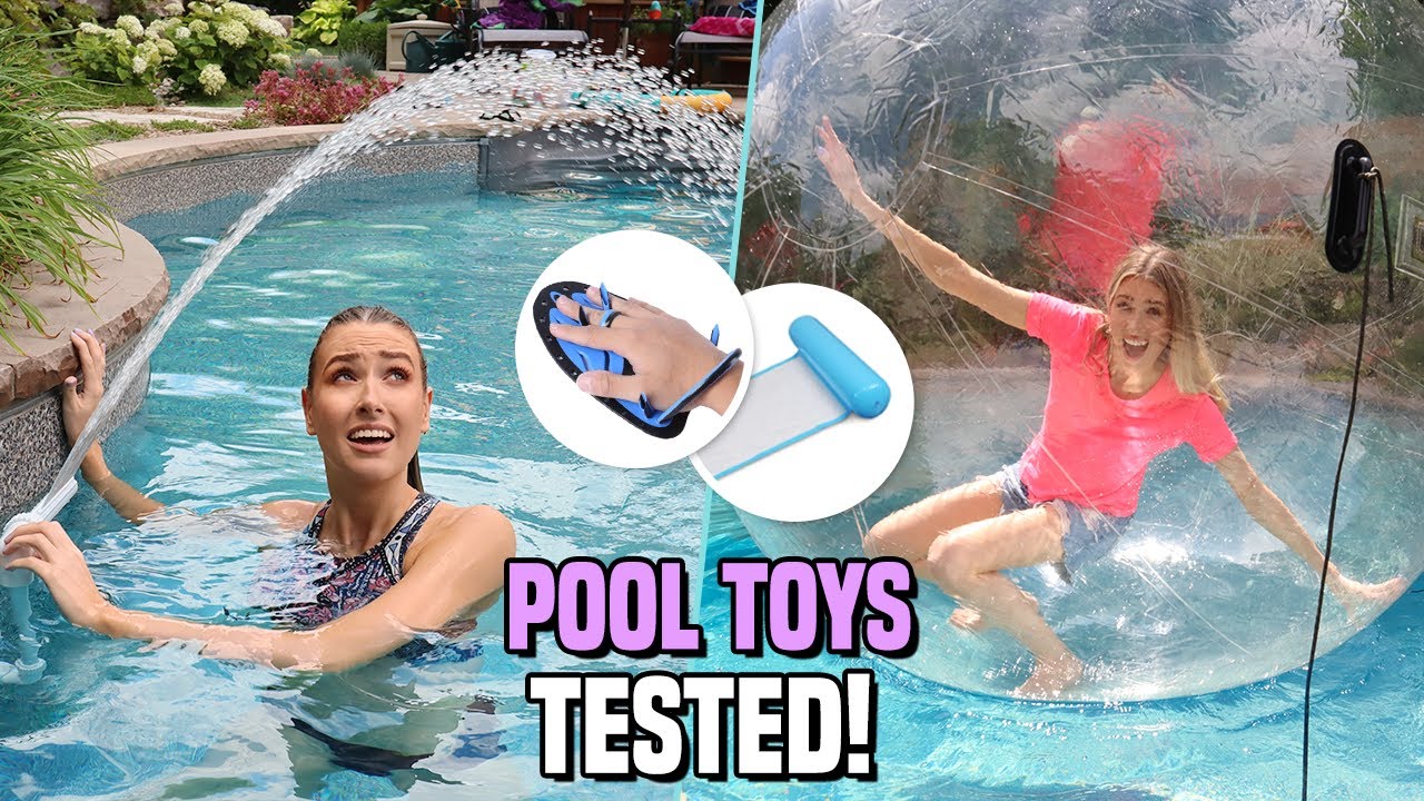 Testing POOL FLOATIES & TOYS from AMAZON / ALIEXPRESS!