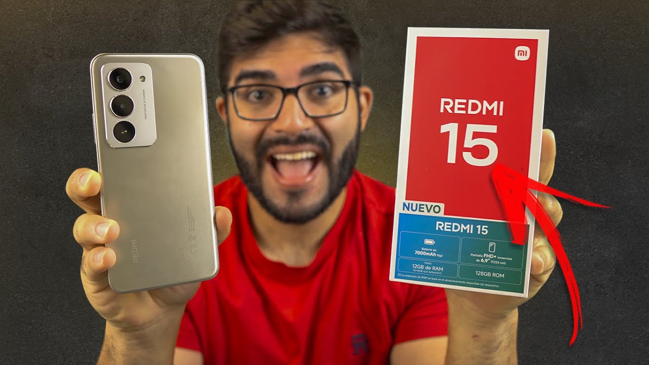 CHEGOU! Novo Redmi 15 decreta O FIM dos Smartphones BÁSICOS! Super barato com 12GB de RAM