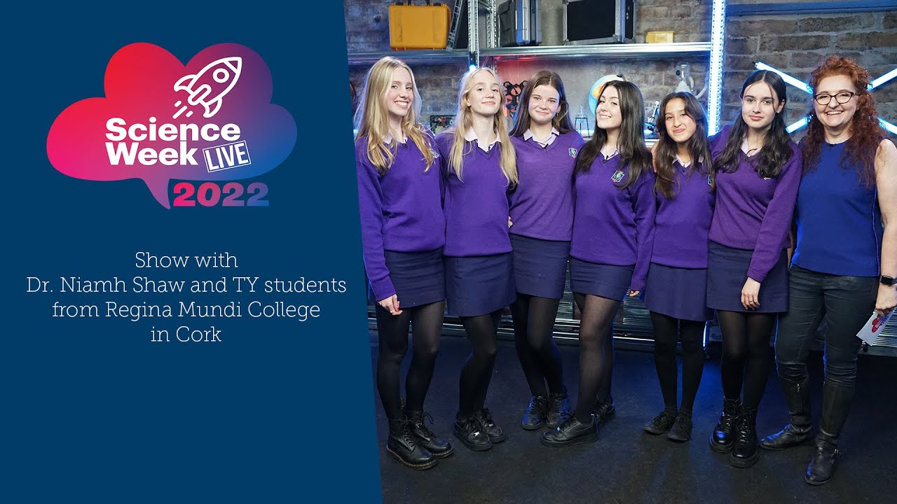 Science Week Live with Dr. Niamh Shaw | Show 2 | SCIENCE WEEK 2022