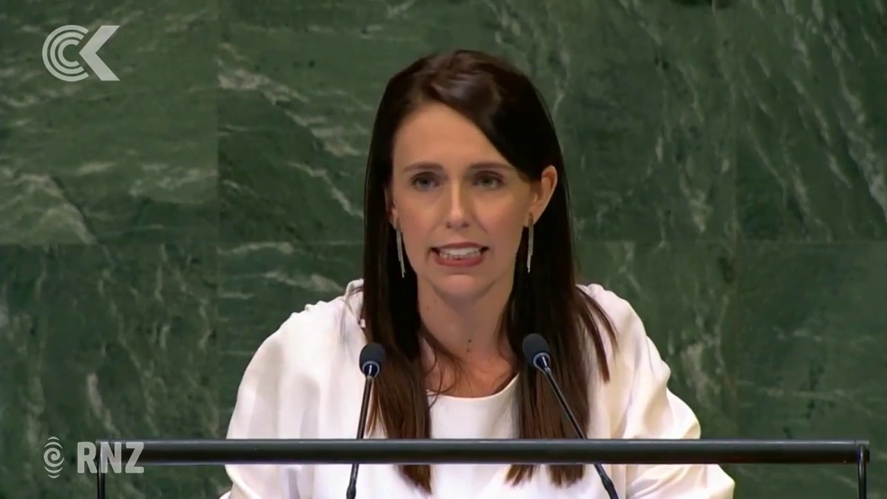 Jacinda Ardern's UN message   'Me too must become we too': RNZ Checkpoint