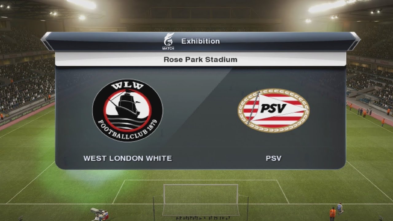 WEST LONDON WHITE vs PSV - Pro Evolution Socer 2013