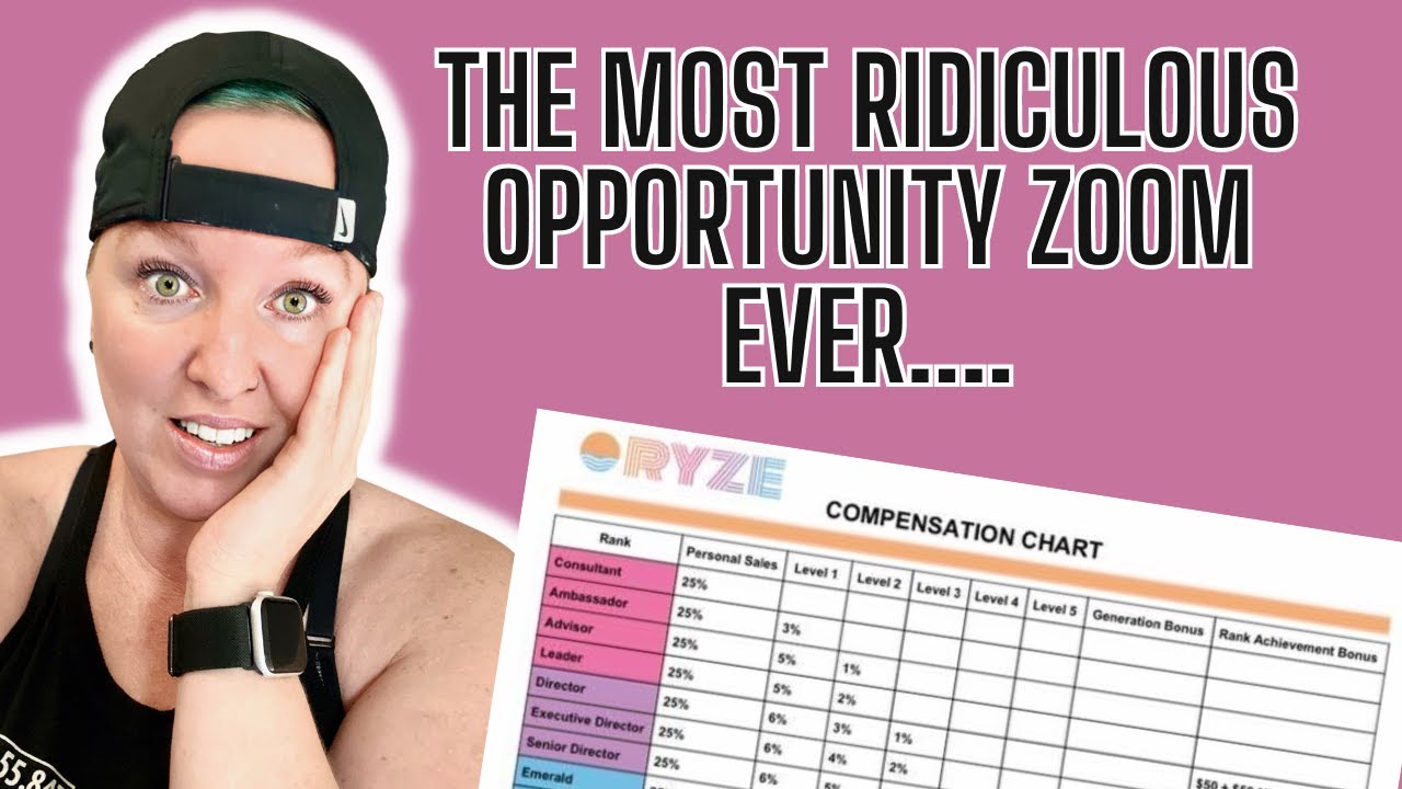 The Most Ridiculous Opportunity Zoom Ever... |#antimlm | #erinbies | #ryzeparty