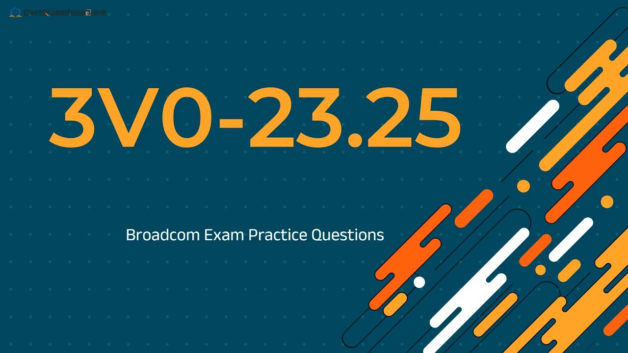 3V0-23.25 VMware Cloud Foundation Storage Exam Practice Questions with Explanations