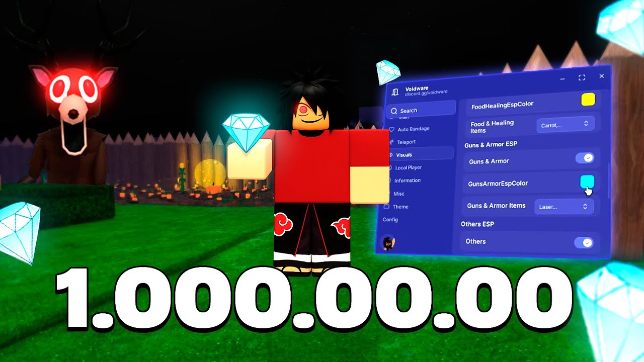 💎 Diamantes INFINITOS com SCRIPT no 99 Noites Na Floresta