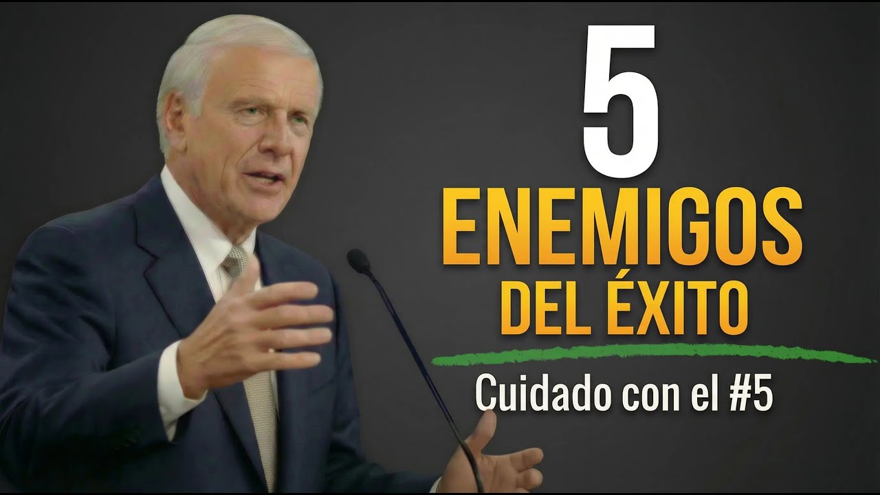 Los 5 Enemigos que Detienen tu Progreso | Jim Rohn — Discurso Motivacional.