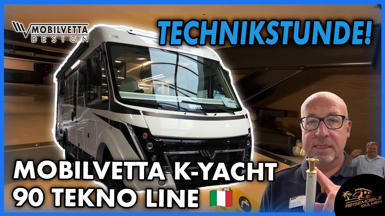 Mobilvetta K-Yacht 90 Tekno Line 2025 ⚙️📦 | Technik, die den Unterschied macht – alles erklärt! 🧠