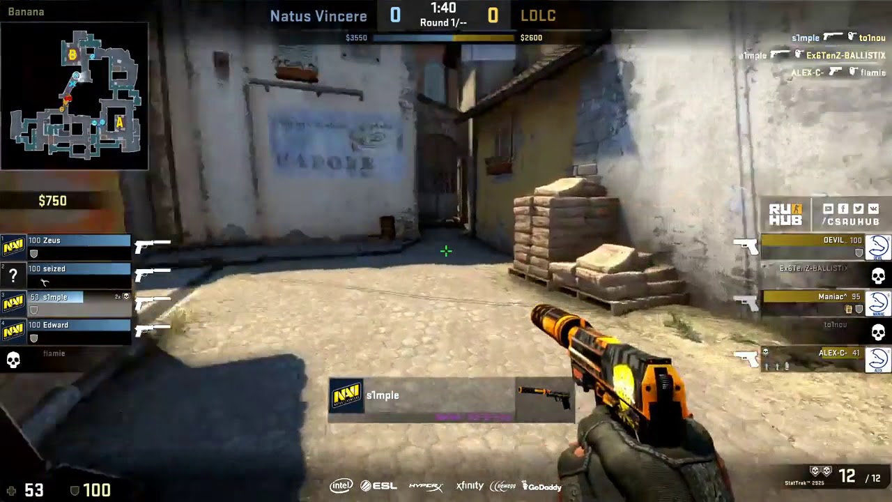 s1mple god #4 / NaVi vs LDLC