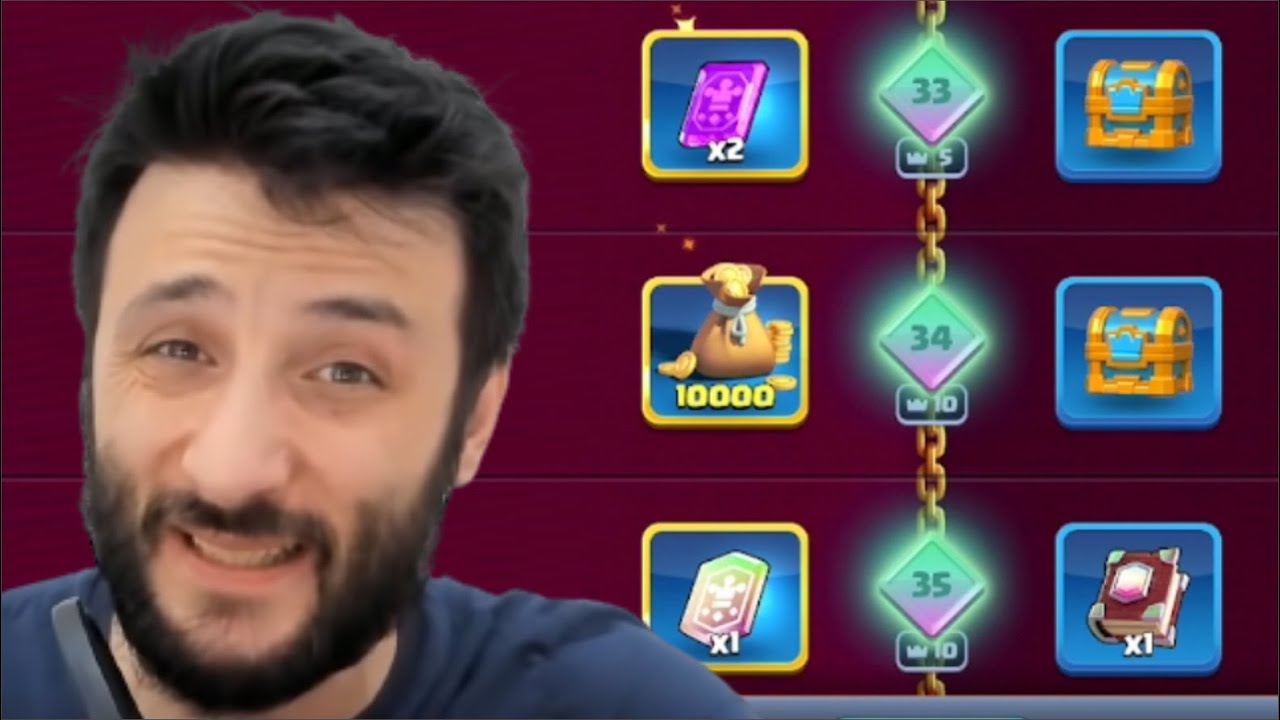 TÜM PASS ROYALE ÖDÜLLERİNİ TOPLADIM Clash Royale 15