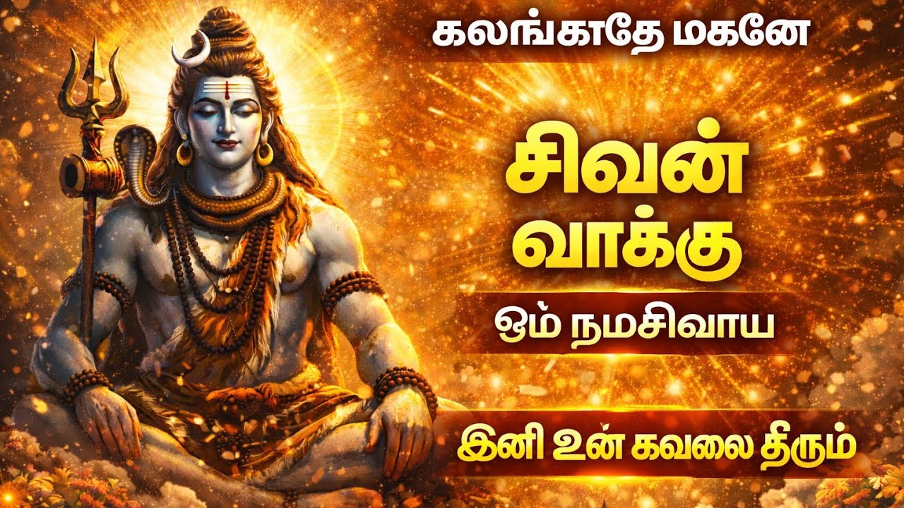 இனி உன் கவலை தீரும்|சிவன் வாக்கு| #sivan #sivanvaaku 