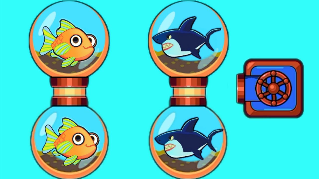save the fish / pull the pin level android games save fish game pull the pin puzzle / #android  game