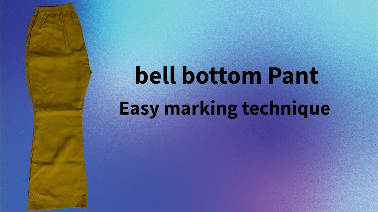 Bell bottom pant markings| easy tricks| sarita yadav||