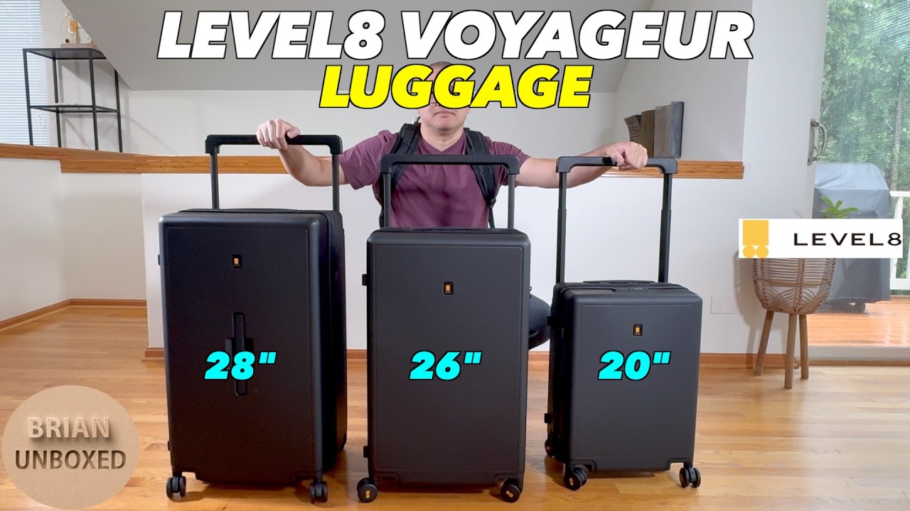 Обзор чемоданов Level8 Voyageur 20