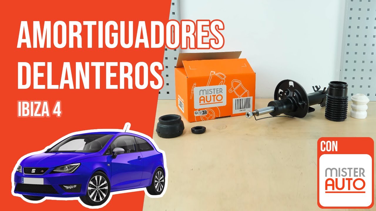 Cómo cambiar los amortiguadores delanteros Ibiza 4 ➿
