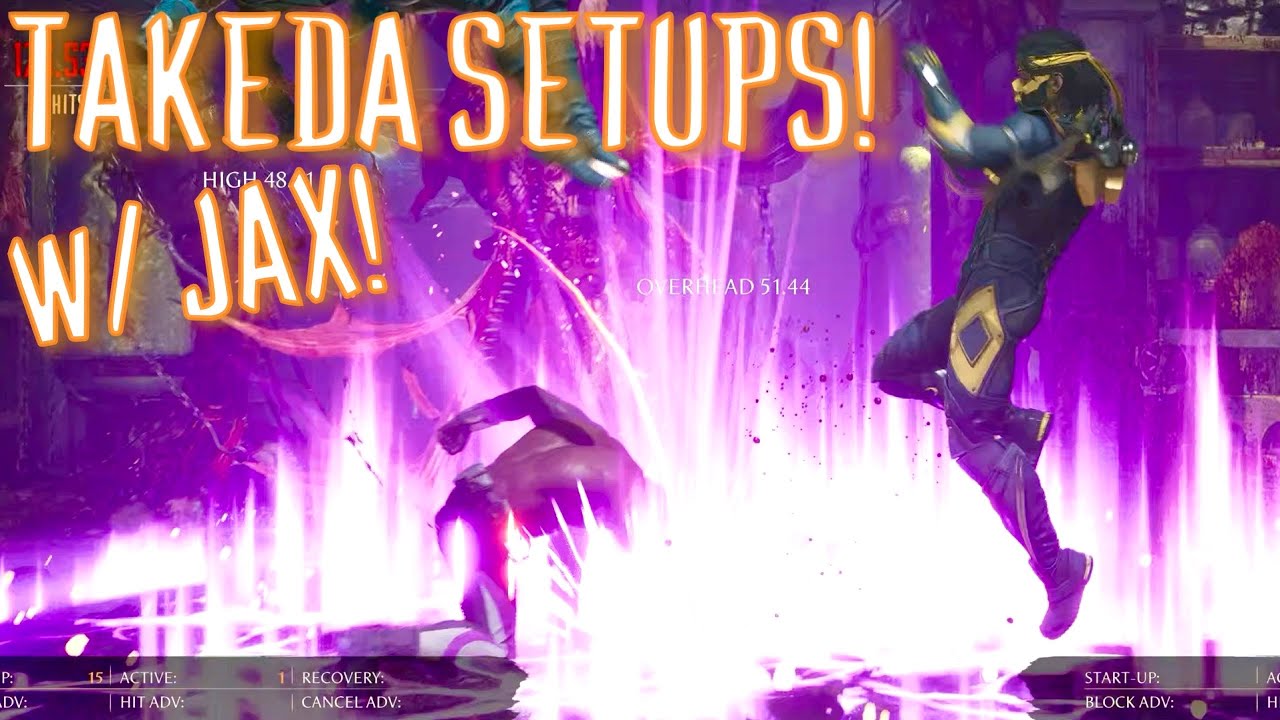 Takeda Jax Setups! Unblockable Mixups & Combos!!! - Mortal Kombat 1 Takeda Gameplay Combo Guide Jax
