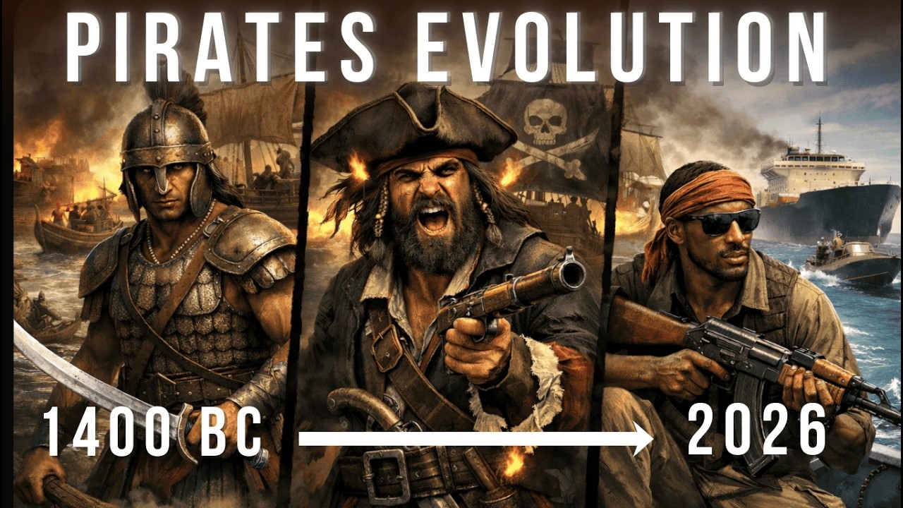 The Entire Evolution of Pirates From Ancient Seas to Modern Times (AI Reconstruction)
