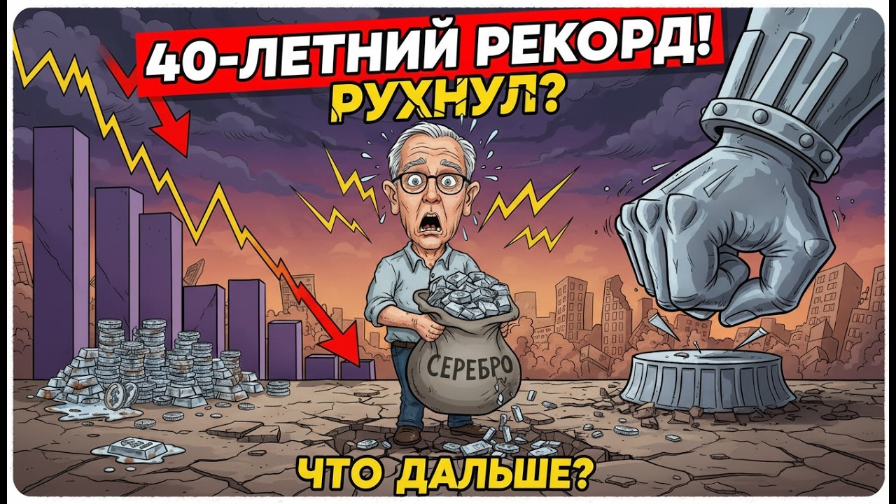 ВНИМАНИЕ! Волатильность цен на серебро побила 40-летний рекорд | Объяснение рыночного хаоса