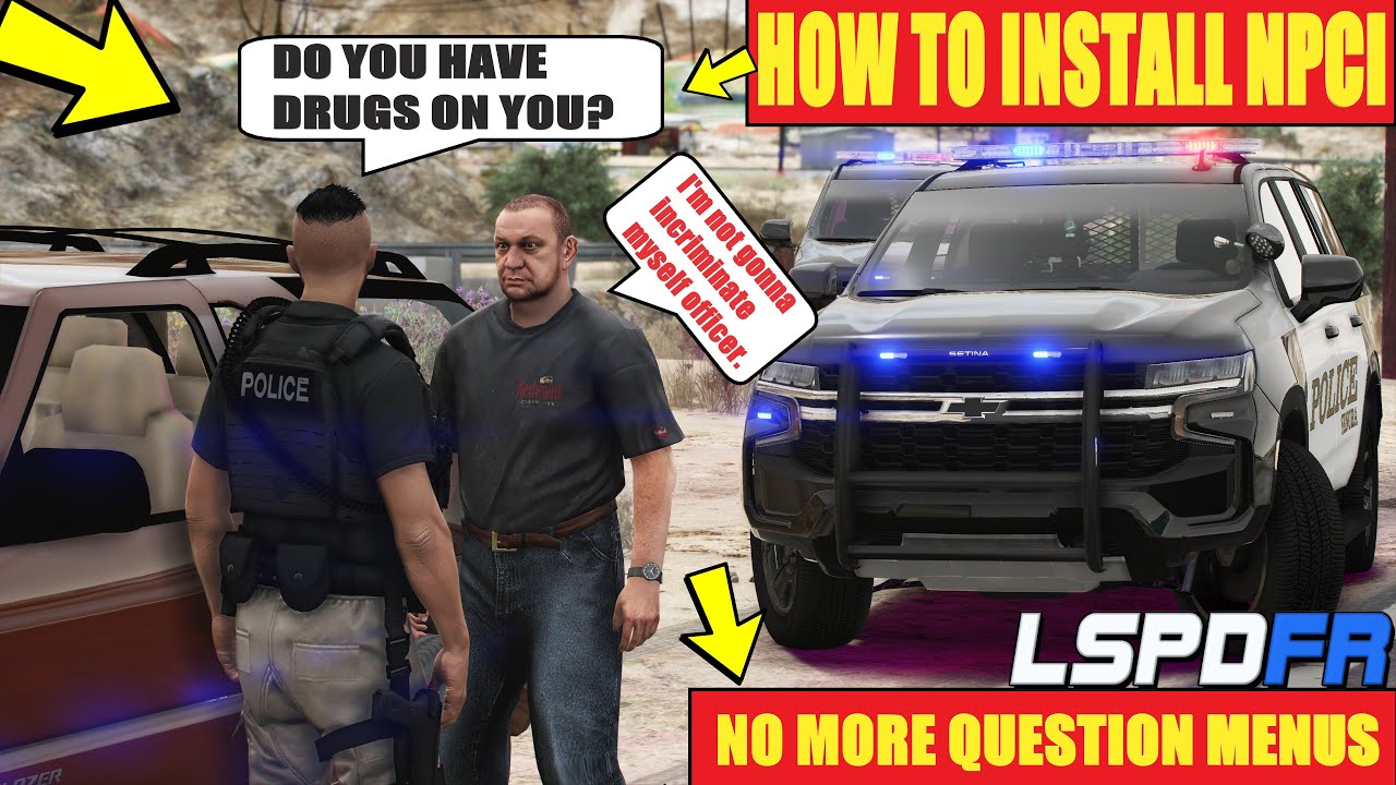 How To Install NPCI | Use Your Voice To Ask NPC's Questions | No More Question Menus | #lspdfr