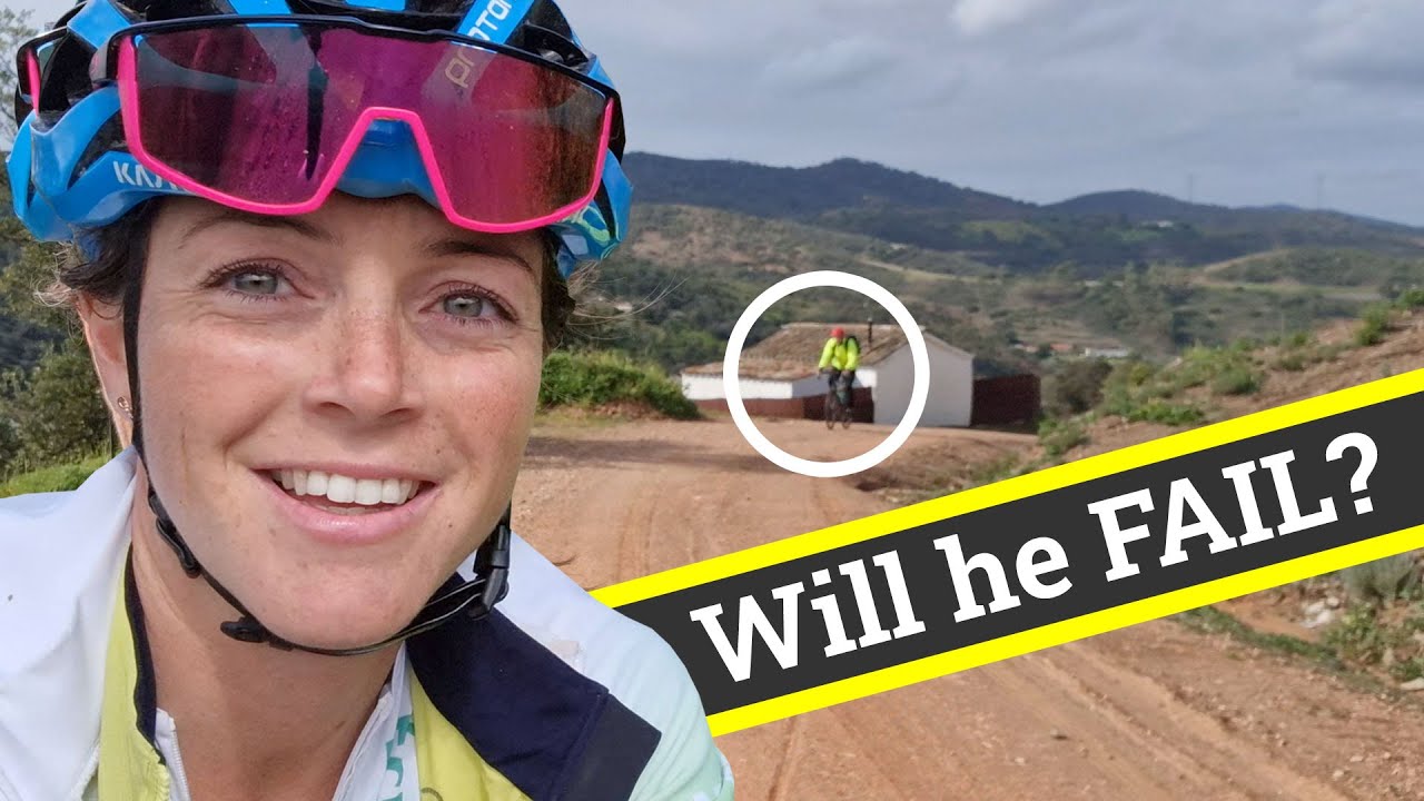 Cycling pro BREAKS my comfort zone! 1000m up Epic Scenery in Portugal