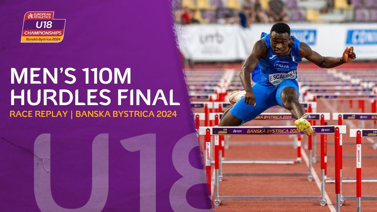 NEW Italian hurdles prospect! 🇮🇹 Men's 110m hurdles final | Banska Bystrica 2024