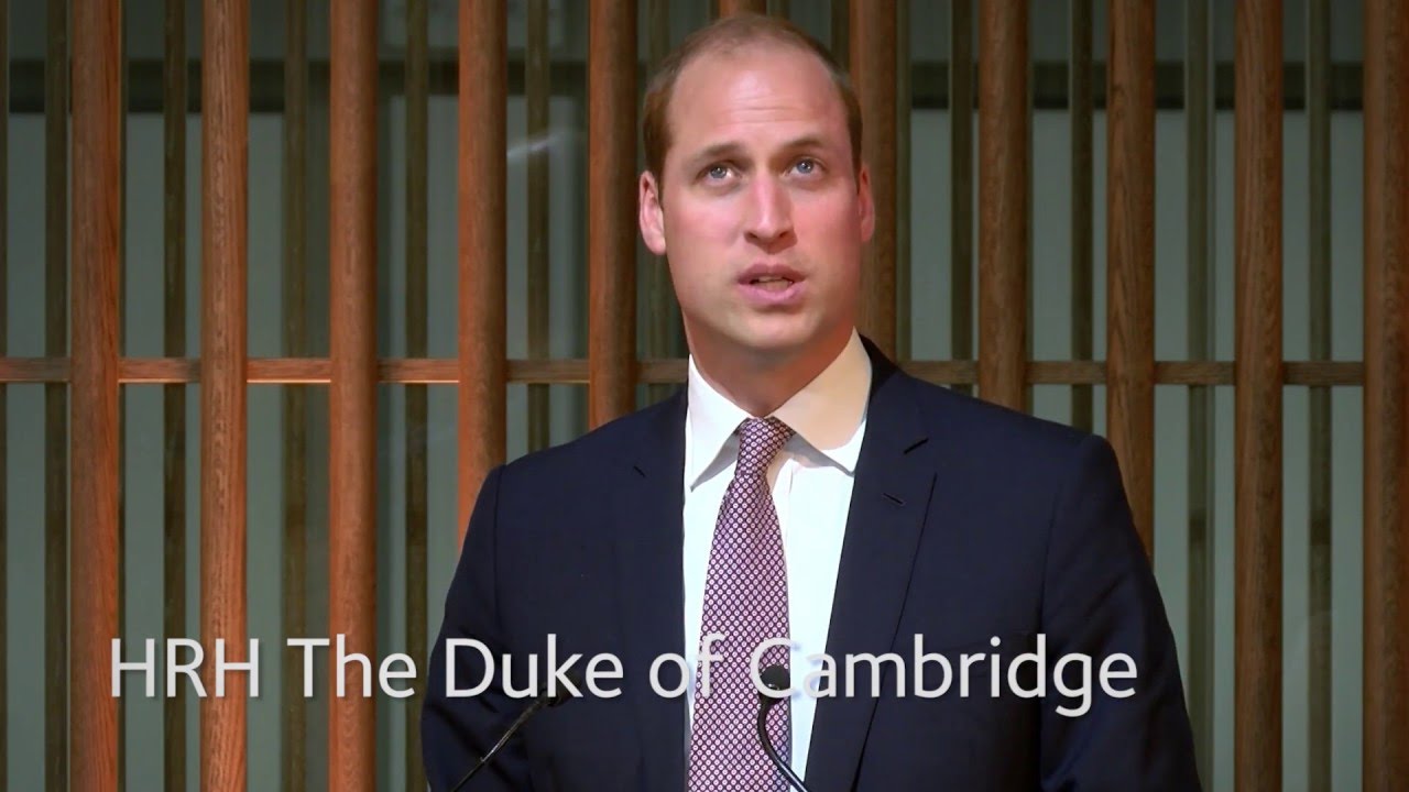 Prince William opens the Blavatnik School of Government