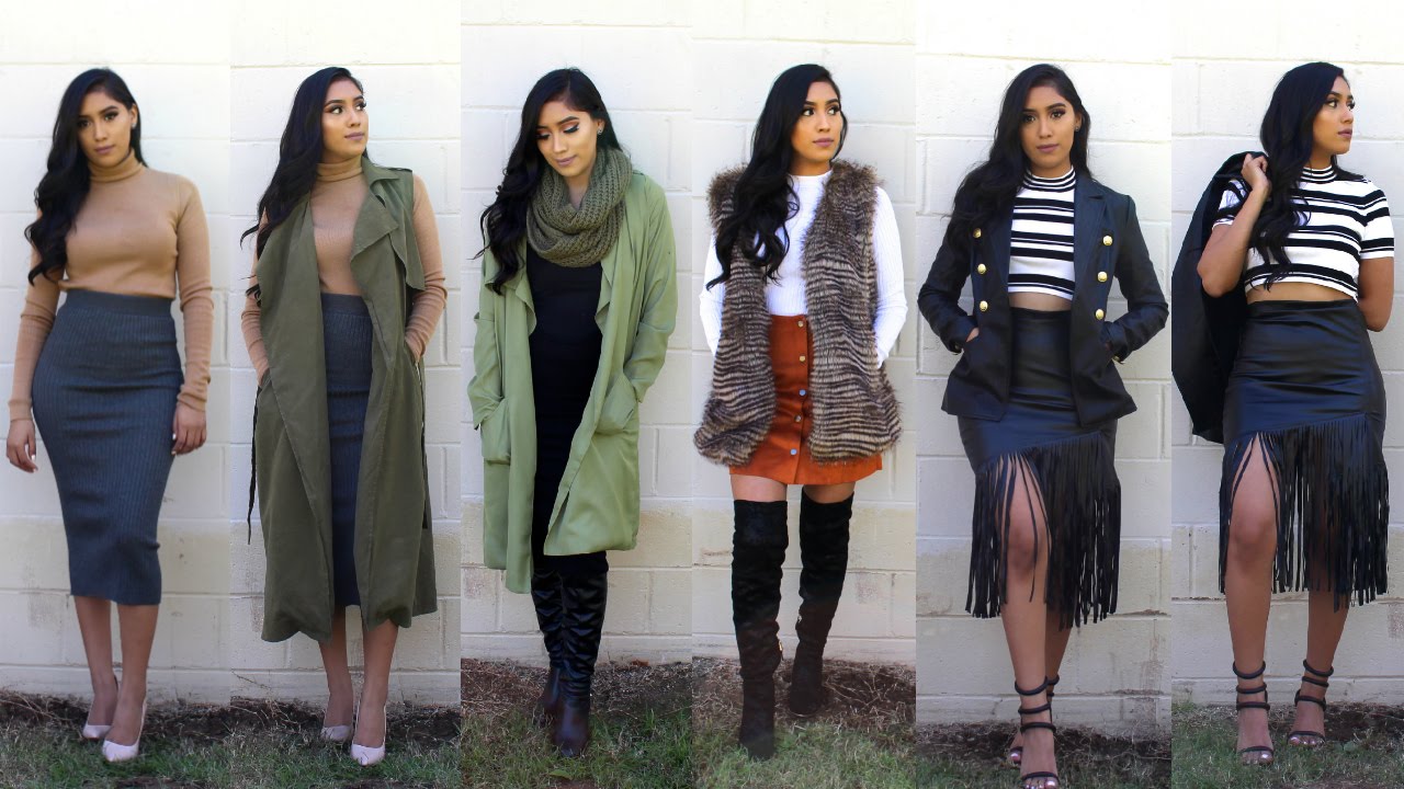 FALL | Winter Lookbook 2015| SOCAL WEATHER