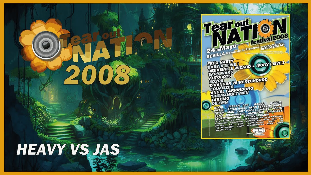 Heavy Vs Jas - Tear Out Nation Festival 2008 - Complejo M1 - Moron de la frontera - (Sevilla)