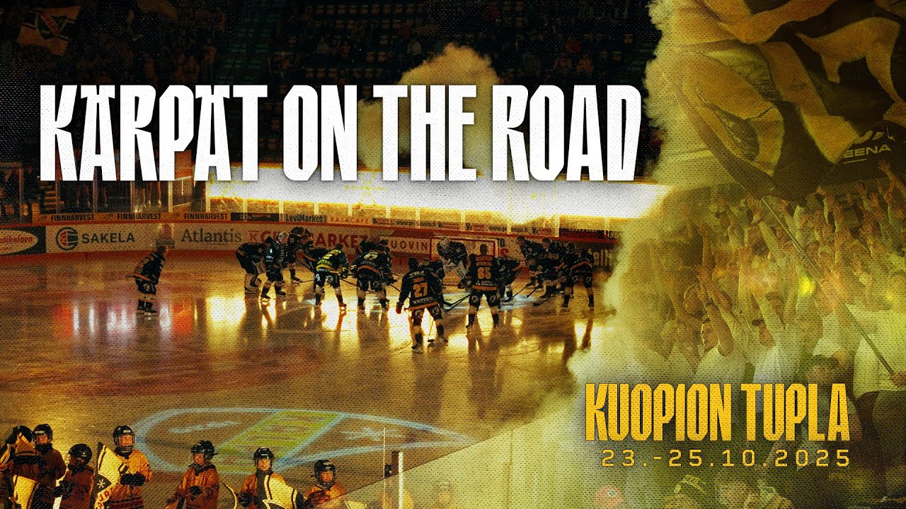 Hyppää Kärppien mukaan Kuopion Tuplareissulle! 🚌