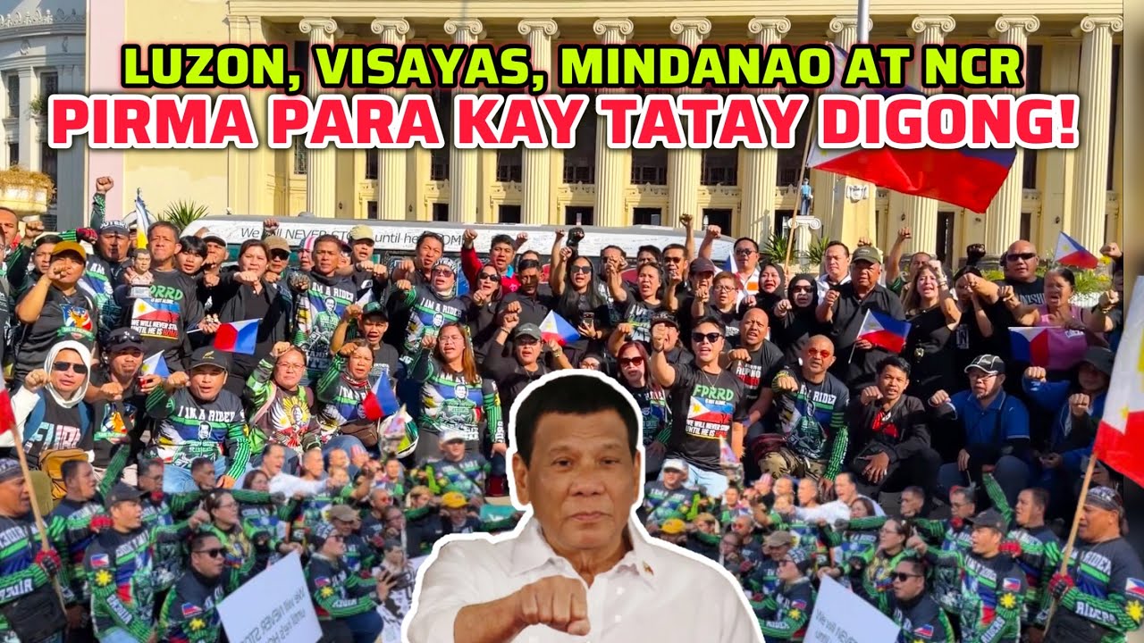 PIRMA PARA KAY TATAY DIGONG UMAAPAW ANG SUPORTA! 