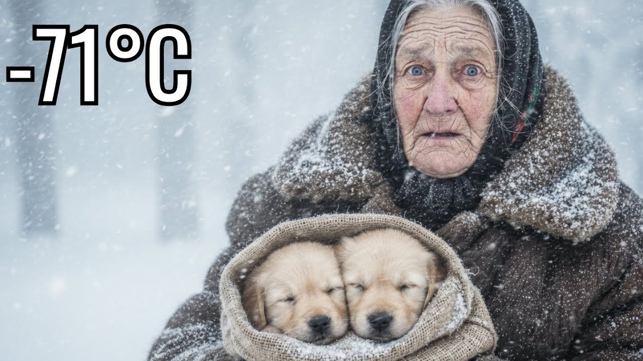 She Saved a Goberian Dog & Freezing Goberian Puppies at -71°C in Siberia