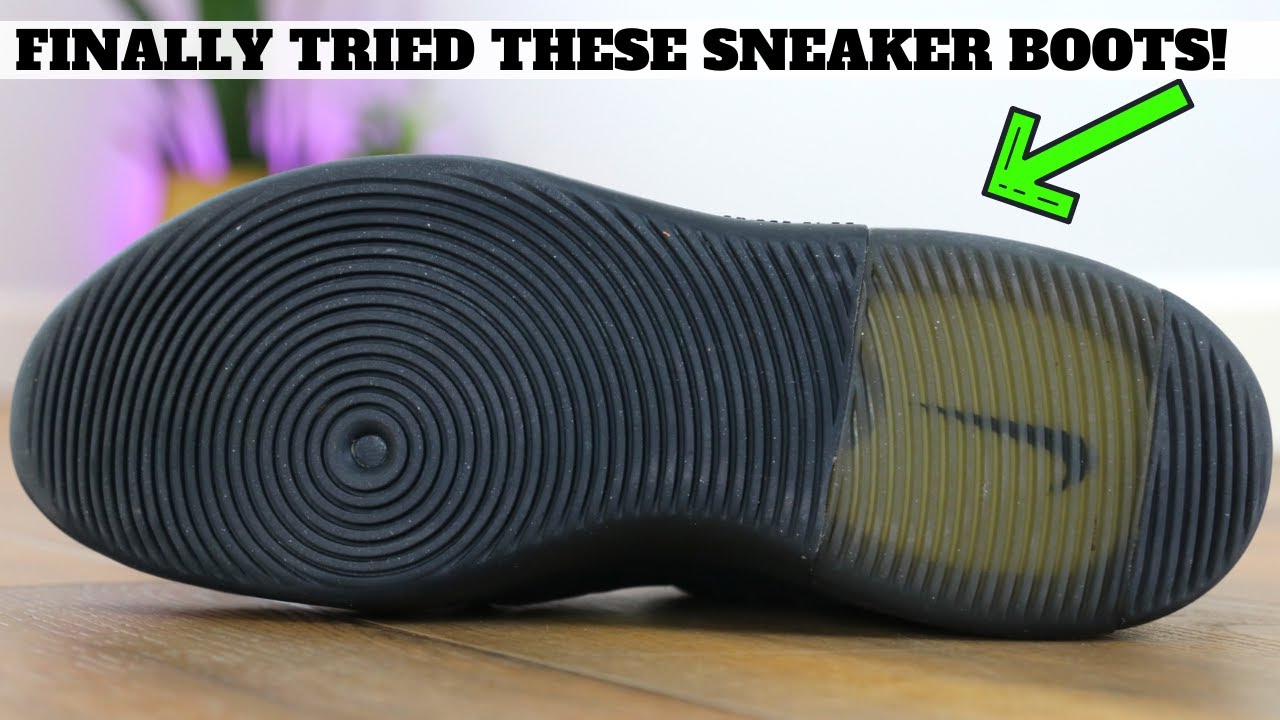 FINALLY TRIED THESE SNEAKER BOOTS! FOG 1 X NIKE REVIEW