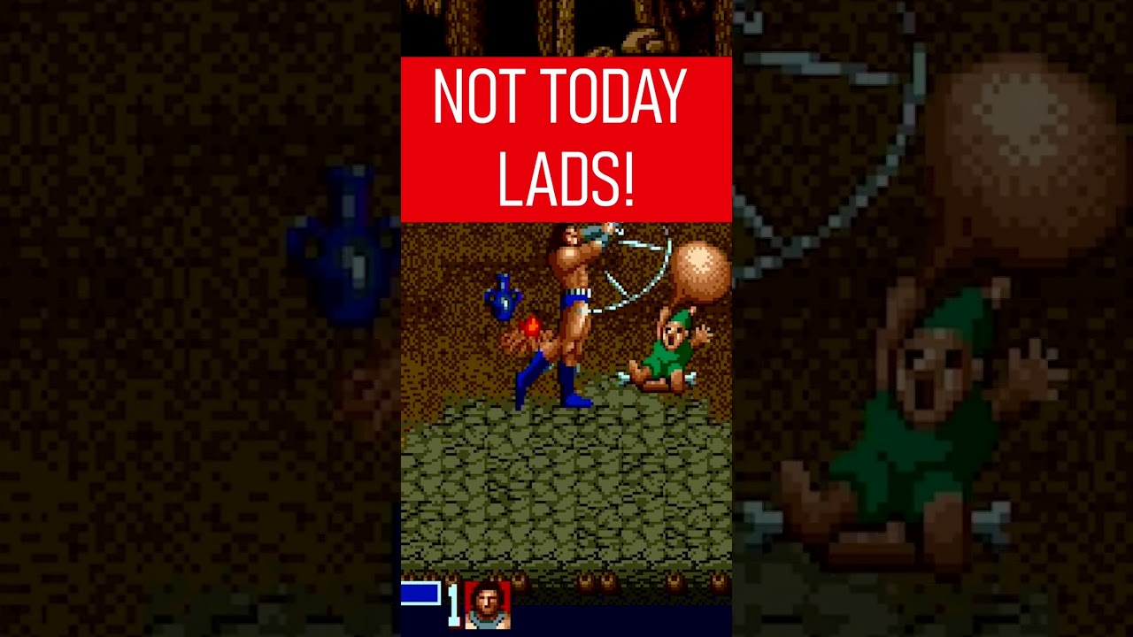 Golden Axe - Dealing with thieves