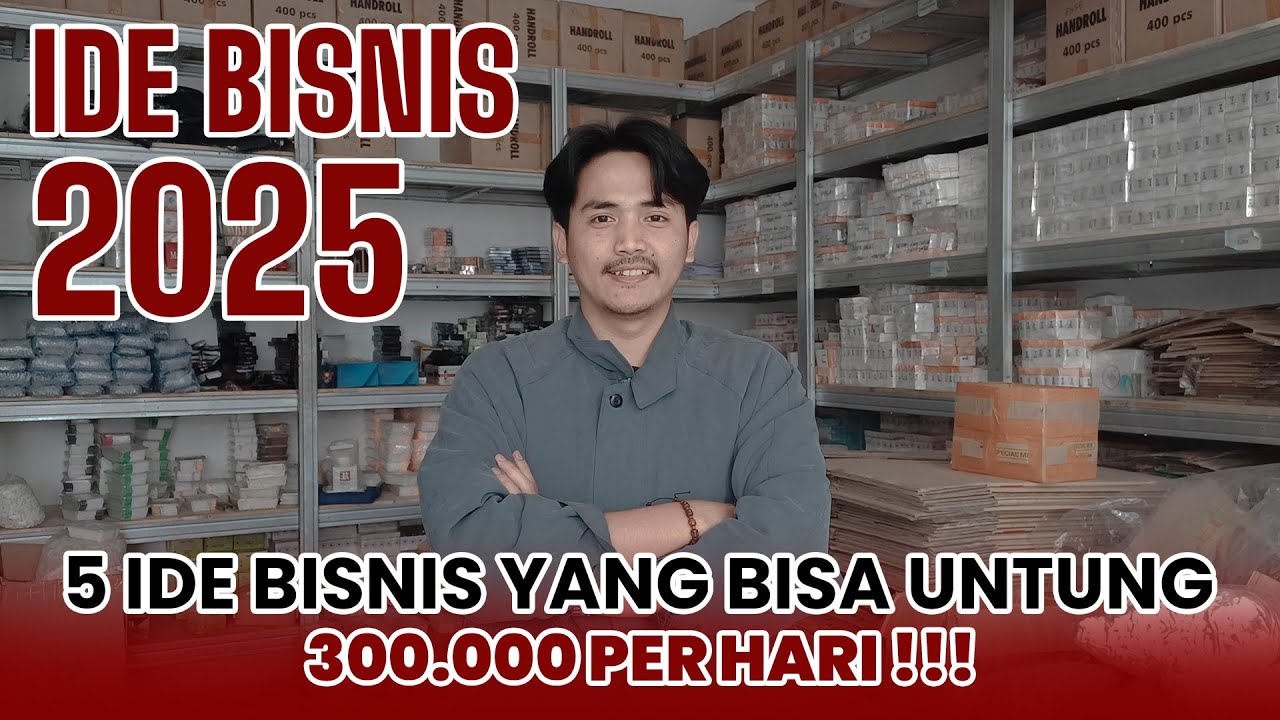 5 IDE BISNIS YANG BISA UNTUNG 300RB SEHARI