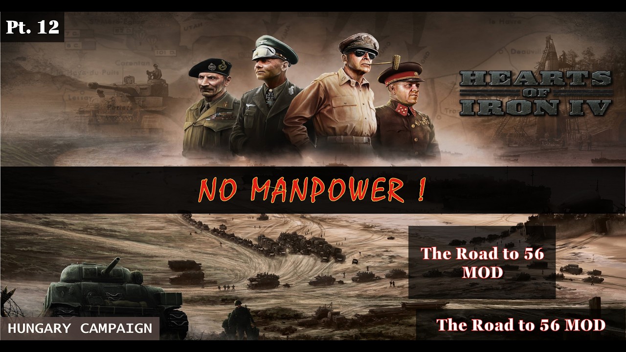 🪖 Hearts of Iron IV - Hungary - Zero Manpower 🅾️ Pt.12