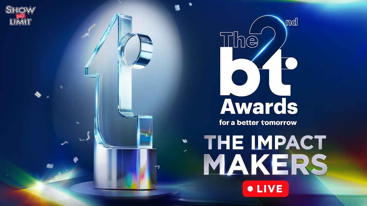 ถ่ายทอดสดงานประกาศรางวัล “The 2nd bt Awards : The Impact Makers