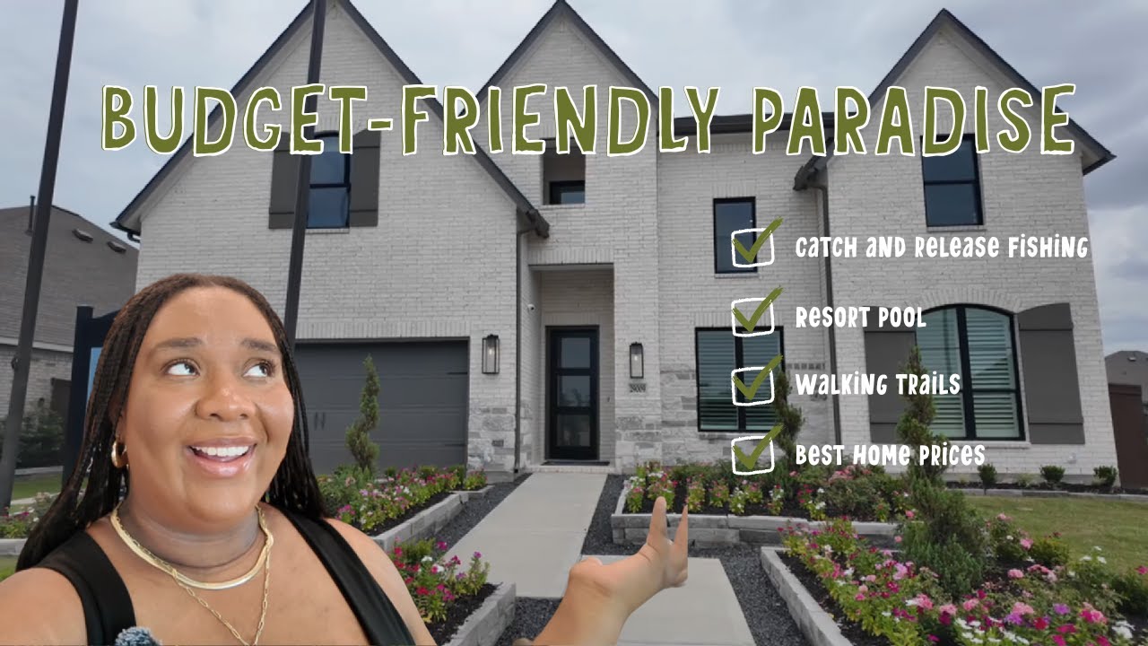 Houston New Homes Starting at $260K?! In a Master-Planned Community?! | New Caney, TX | The Trails
