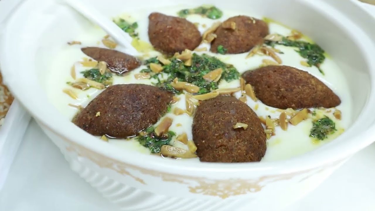 طريقة عمل الكبة اللبنية (كبه باللبن) مع الشيف ابوعايشه #كبيه_لبانيه #كبه #بلاد_الشام