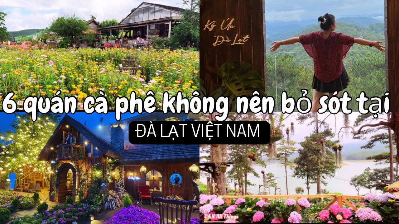 6 must-visit cafes in Dalat, Vietnam | 6 must-visit cafes in Dalat