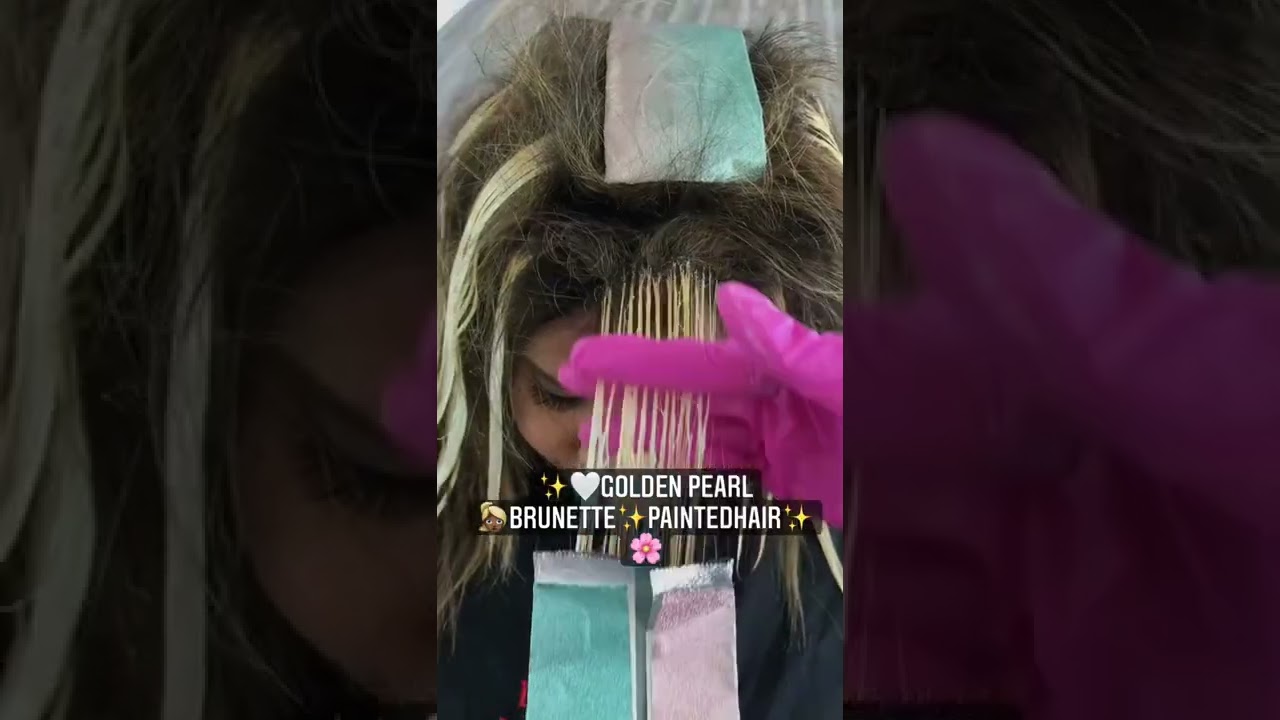 Golden PEARL Hair Color
