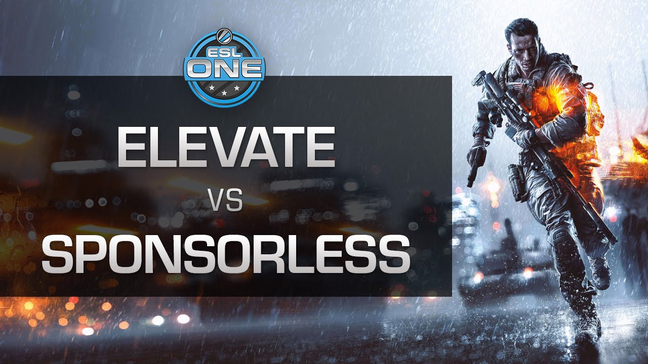 Battlefield 4 - eLevate vs. Sponsorless - ESL One Winter 2015 Season America - Group A