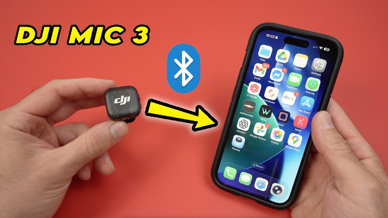 DJI Mic 3: как подключиться к iPhone по Bluetooth + дополнительные советы