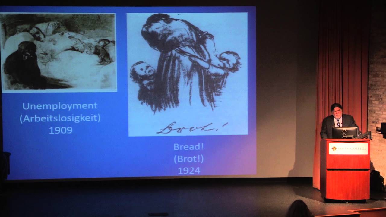 Professor Joseph McVeigh lecture on Käthe Kollwitz 3.22.16