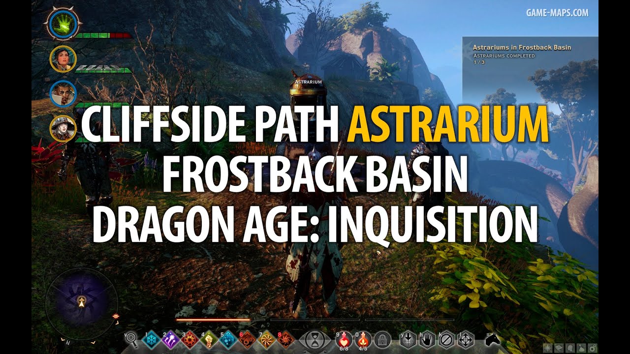 Cliffside Path Astrarium - Frostback Basin -  Dragon Age: Inquisition