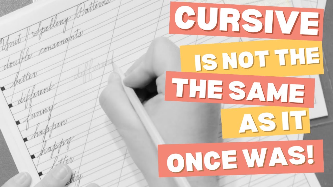 The Cursive Connection Curriculum, Drawing inspiration from the past, Palmer Method, Mary Champion,