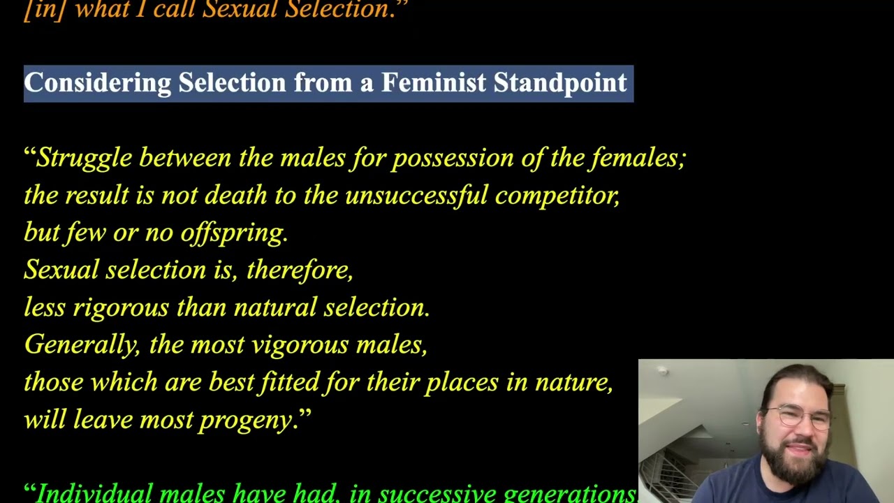 Darwinism: Sexual Selection