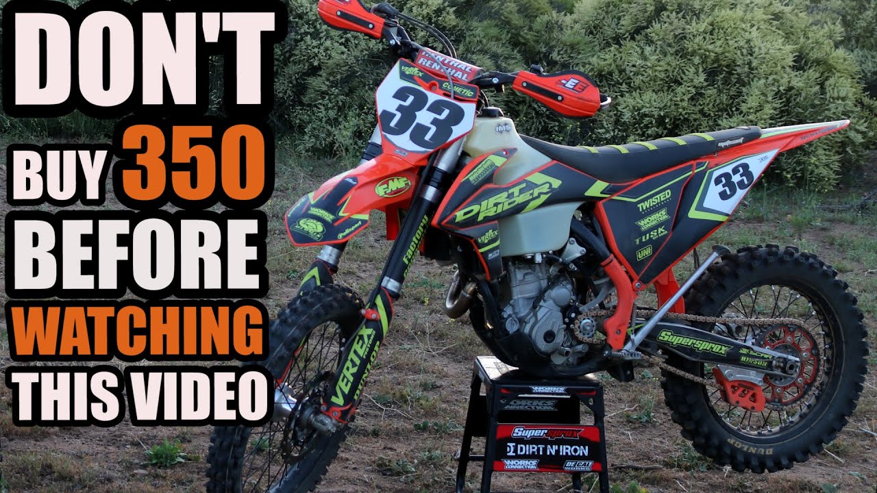 2-тактный против 4-тактного — 300XC против 350XCF