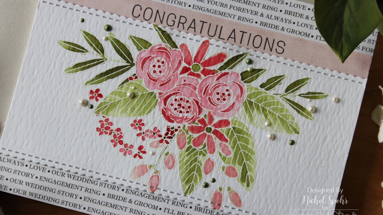 Simon Says Stamp June 2017 Card Kit | Congratulations