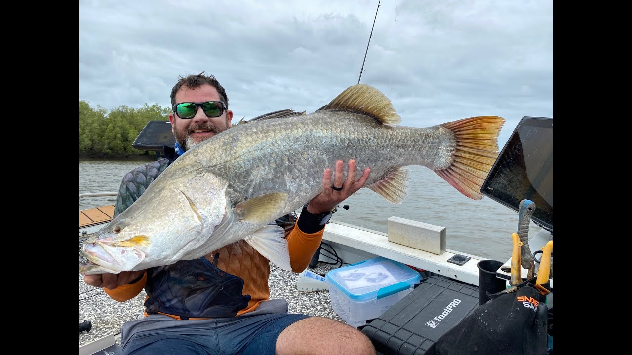 NQ Fishing Adventures...Oh hell yes. With a 107cm Barra in the mix. And just Sth of Townsville.